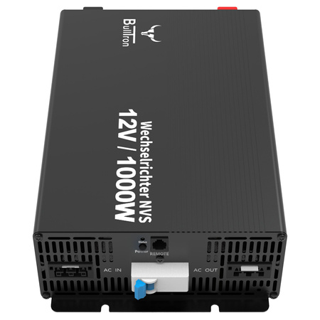 BullTron Inverter Camping 1000 W IP20 Black