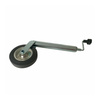 Koło podporowe z pełnej gumy 200 x 50 mm na obejmę fi 48mm, maks. 150 kg