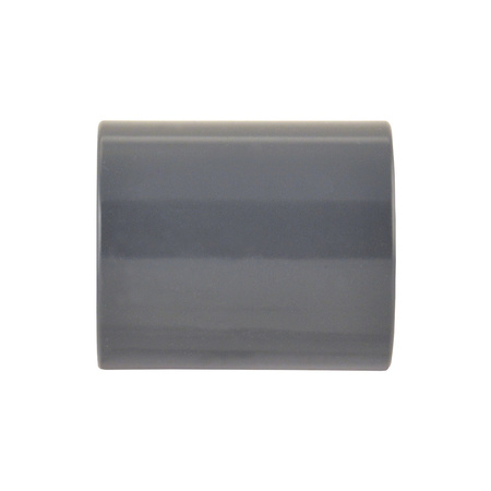 LILIE GrauGELB straight connector 40 mm with double O-ring - grey water drain system