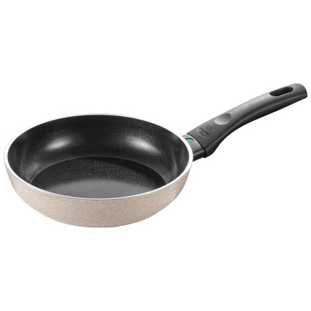 Patelnia Ledro L 28cm Beżowa Aluminium 10cm