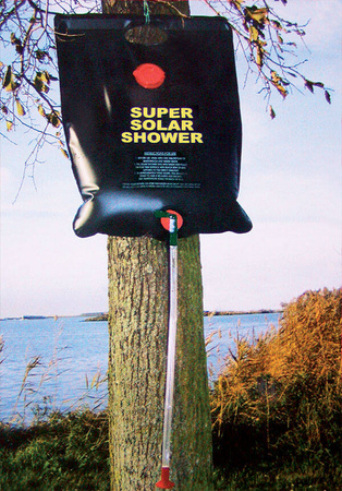 Solar camping shower - 15 L