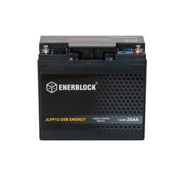 Akumulatory Enerblock LiFePO4 LITHIUM ENERGY Seria JLFP 12,8V, 20AH