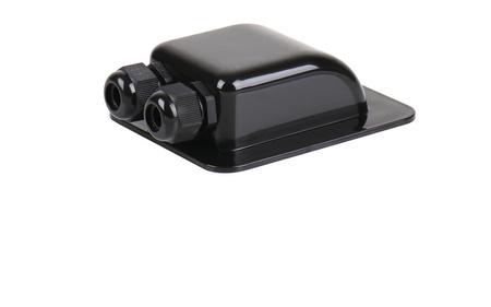 Wlot kablowy Carbest 124mmx93mmx38mm biały