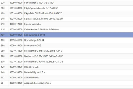 Installation box for the S 5004 radiator