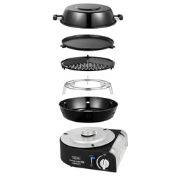 CADAC Safari Chef 30 Compact grill gazowy na kartusze 1,8 kW - kemping