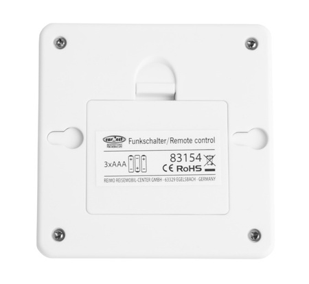 Lampa LED na baterie z przełącznikiem radiowym