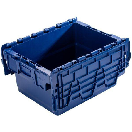 Skrzynka transportowa z pokrywą 21 litrów 40 x 39.5 x 21.5 cm