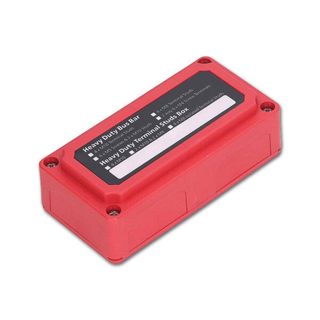 Szyna połączeniowa M8 Bus Bar czerwona – 300 A / 48 V