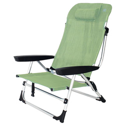 Krzesło plażowe Marbella zielone 100kg 72cm