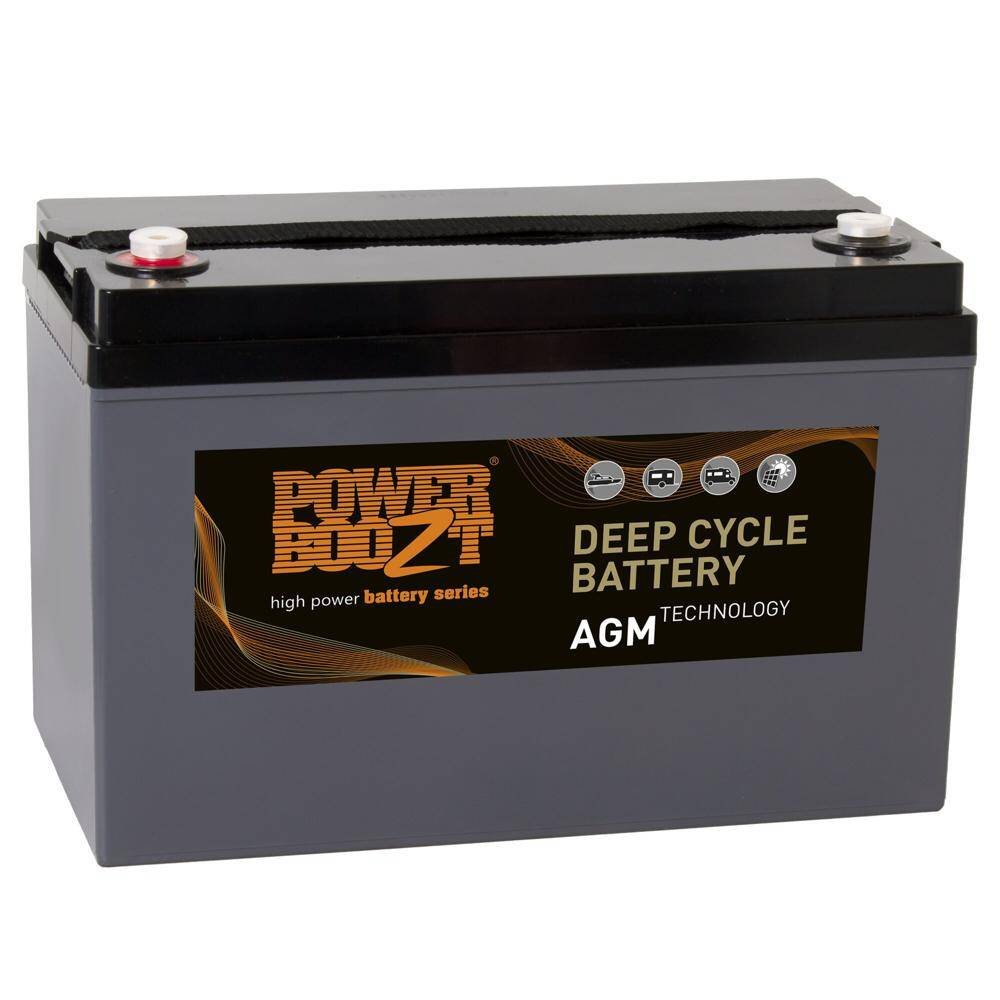 Akumulator AGM PowerBoozt Deep Cycle 110Ah 12V
