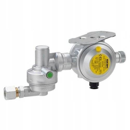 GOK Reduktor Caramatic DriveOne CS 30 mbar 1,5 kg/h poziomy - jedna butla, ogrzewanie w czasie jazdy
