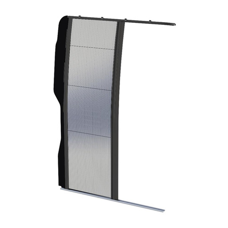 Horrex pleated fly screen door for VW Crafter 2 and MAN TGE sliding door, from 2017 to 06/2024, high roof H3