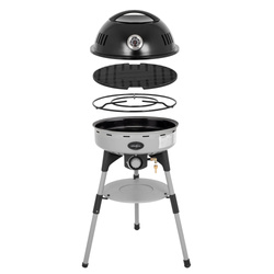 Grillruiser HT Roundgrid Grill Gazowy 4kW 50mbar Szary/Czarny 46cm