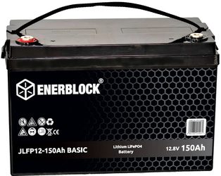 150AH Akumulator LITHIUM BASIC LiFePO4 ENERBLOCK 12.8V