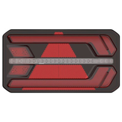 Lampa LED Jokon wielofunkcyjna prawa z modułem testu do przyczepy