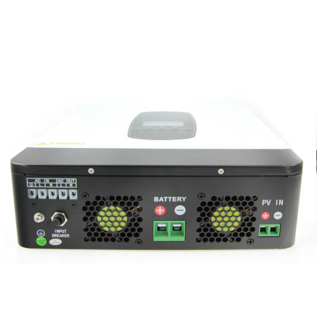 Hybrid inverter with MPPT solar charger