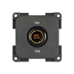 Gniazdo DIN 12 V - szare
