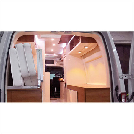 Folding bed net kit for van