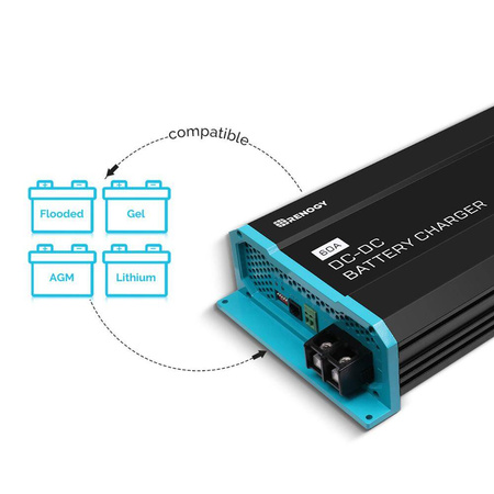 12V 60A DC to DC On-Board Battery Charger