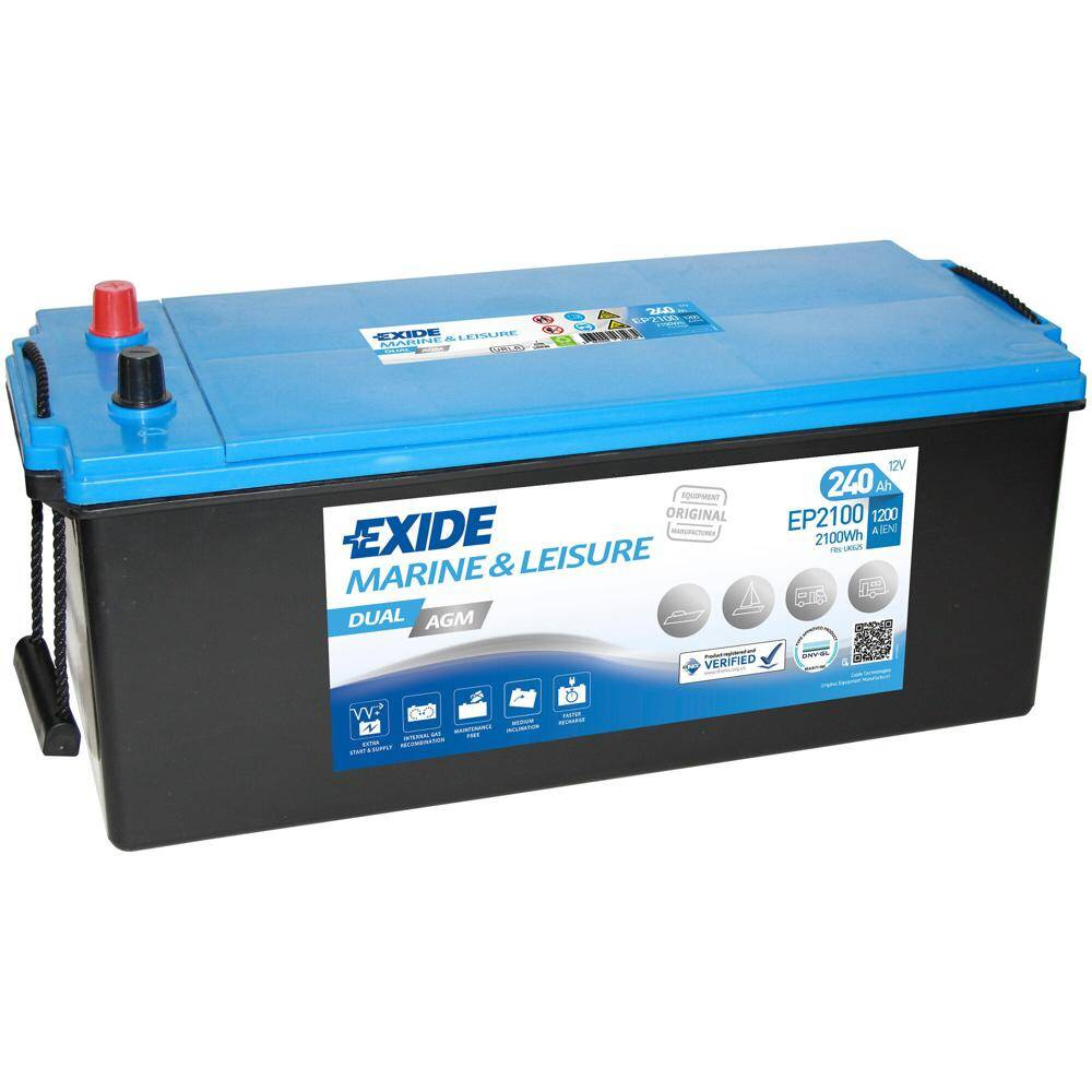 Akumulator EXIDE Dual AGM EP 2100 240Ah