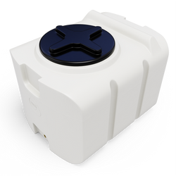 Prostokątny pojemnik 200 l UHPLAST biały