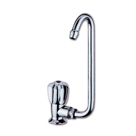 Left-hand single tap Chrome - pull-down spout