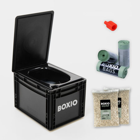 BOXIO TOILET PLUS - Eurobox separating toilet with starter set