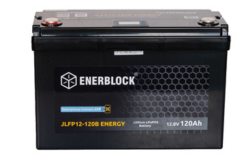 Akumulatory Enerblock LiFePO4 LITHIUM ENERGY Seria JLFP 12,8V, 120AH