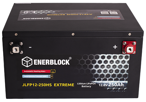 Akumulatory Enerblock LiFePO4 LITHIUM EXTREME Seria JLFP 12,8V, 250AH