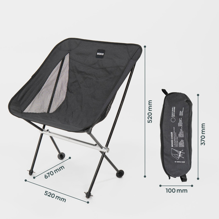 BOXIO CHAIR - Ultralekkie krzesło kempingowe