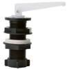 CKW 910-1000001 winter drain for water tanks - bottom outlet with lever, floor feed-through, seal and nuts