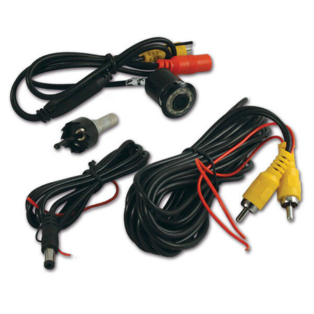 Recessed RCA IR rear view camera