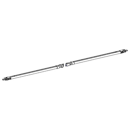 Support Leg Oval 118 cm TO 4900, 2.6 m