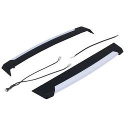 Side Panels with LED VisitonStar M, black