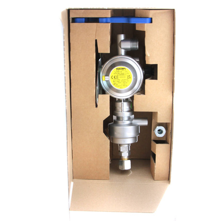 GOK Reduktor Caramatic DriveOne CS 30 mbar 1,5 kg/h pionowy - jedna butla, ogrzewanie w czasie jazdy