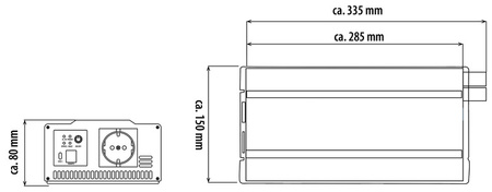 Falownik PowerWave 1000W – falownik sinusoidalny z priorytetem sieciowym najnowszej generacji