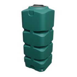 Pojemnik na płyny do drzwi 1000 l UHPLAST zielony