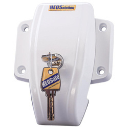 Zamki drzwiowe HEOSafe® Van Security, 2 szt., białe