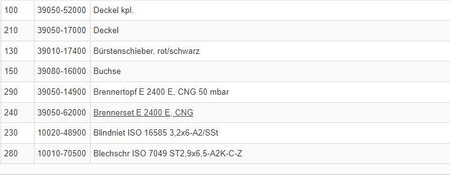 Zacisk mocujący do grzejnika E 2400