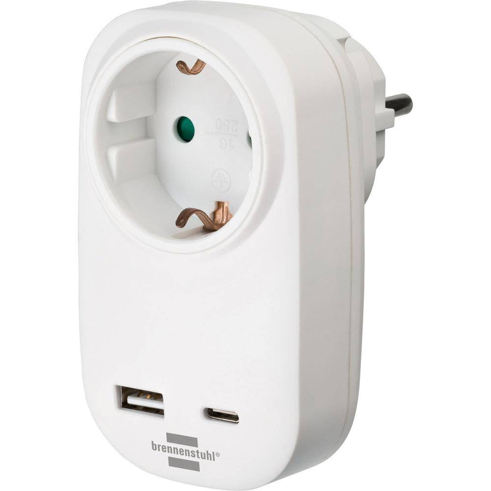Adapter gniazda z USB-A/C