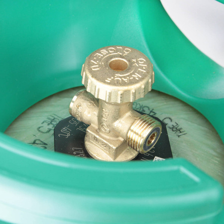 Composite cylinder 11kg with G.12 valve WITHOUT 80% shut-off