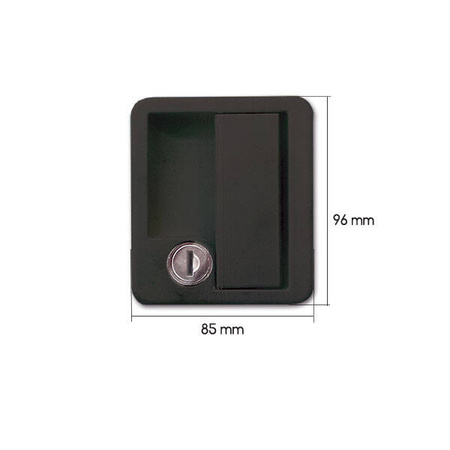 Lock 1070 complete black