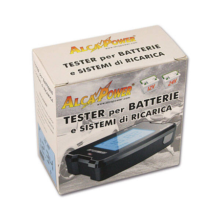 Tester baterii z wyświetlaczem LCD