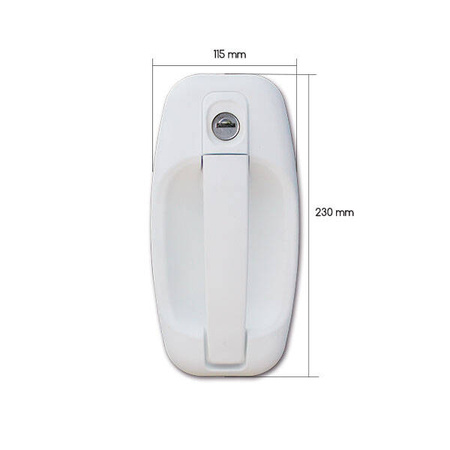 Lock 1115 complete white