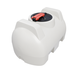 Pojemnik na płyny z niskim środkiem ciężkości 500 l do transportu UHPLAST biały