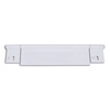 Zawias aluminiowy biały 290 mm z 2 otworami – do klapy tylnej
