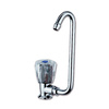 Cristal left-hand single tap - pull-down spout