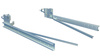 Frame extension for Ford Transit 2014 - galvanized - 1200 mm