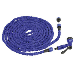 Yachticon Wąż rozciągany Flexible Hose 7,5-22,5 m z pistoletem 7 funkcji - mycie i tankowanie wody