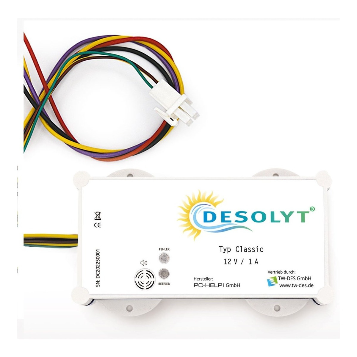 Desolyt Classic control unit with cables